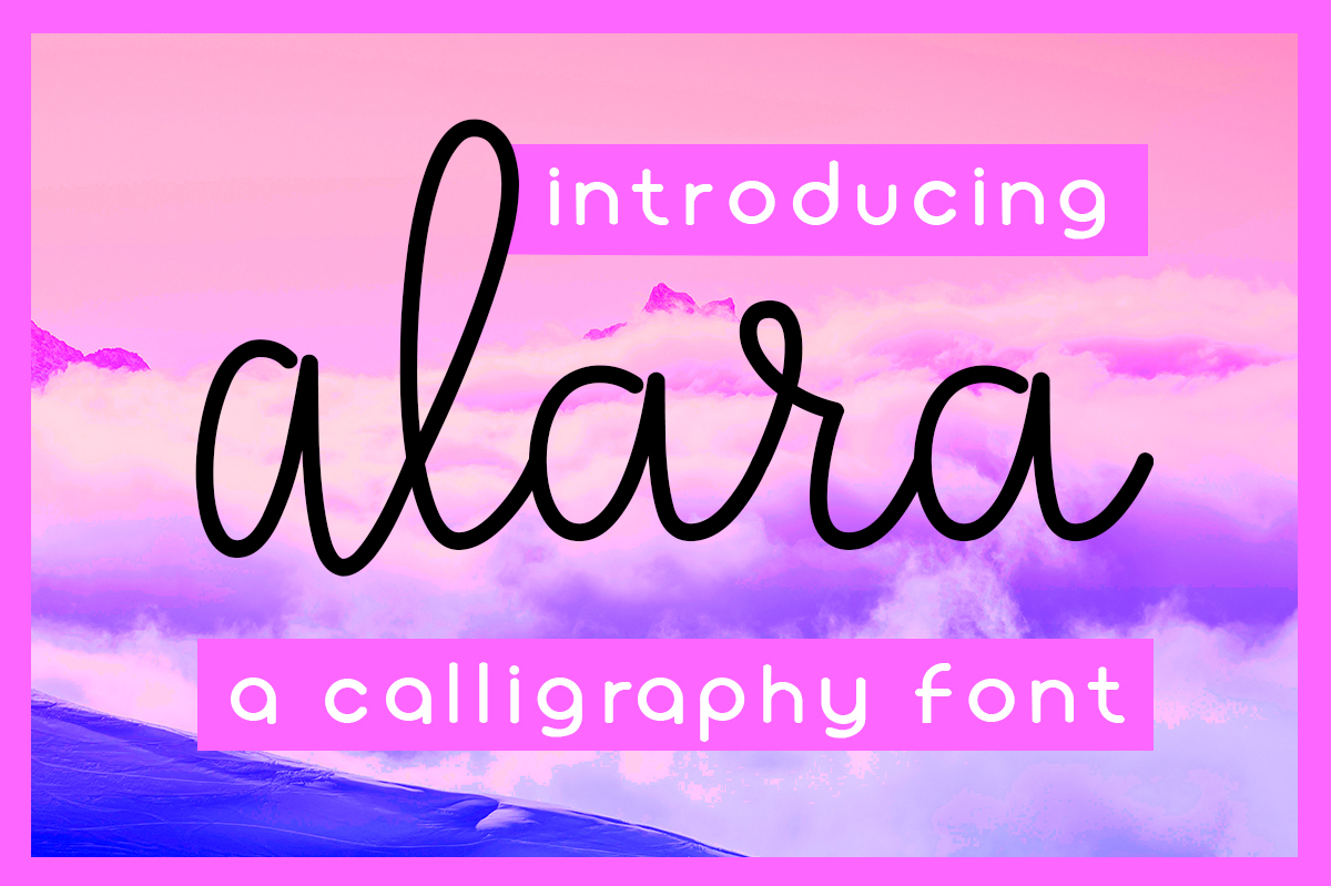 Alara: A Script Font That Elevates Design with Elegance and Modernity