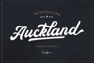 Auckland Script: A Bold Choice for Modern Design
