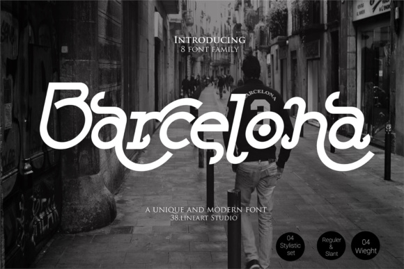 Barcelona Family: A Modern, Versatile Font for Every Project