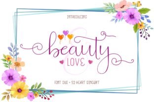 Beauty and Love Duo: Elegant Font Solutions