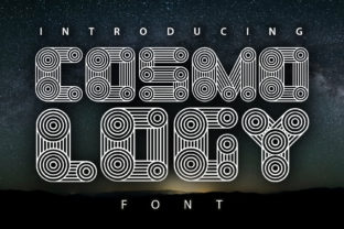Cosmology: A Bold Font for Creative Expression