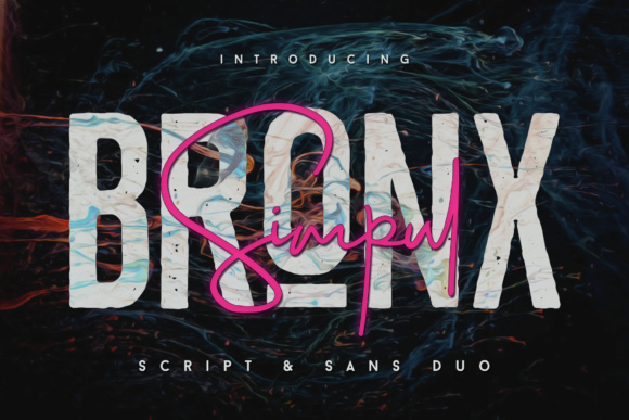 Exploring the Bronx Simpul Duo: A Versatile Font Pair for Modern Design