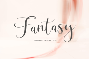 Fantasy: A Handwritten Script Font for Elegant Design
