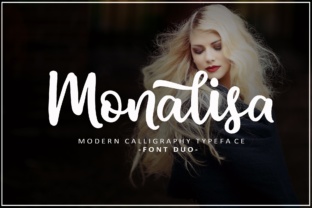 Monalisa Script: A Touch of Elegance for Your Designs