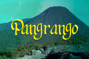 Pangrango: A Handwritten Script Inspired by Nature