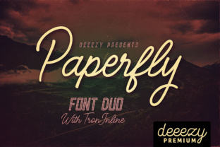 Paperfly: A Stylish and Versatile Monoline Font for Every Project