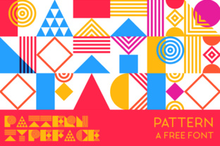 Pattern: A Decorative Typeface Redefining Visual Expression