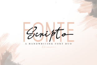 Scripto Fonte: A Stylish Choice for Editorial and Fashion Designs