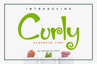 The Joyful Power of Curly: A Handwritten Font for Happy Designs